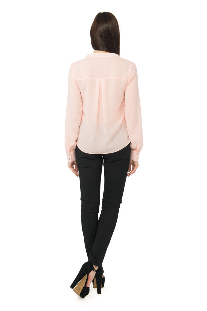 Full Sleeve Blouse in Pink