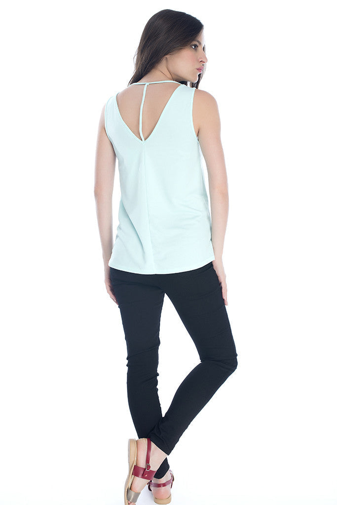 Sleeveless Top in Mint