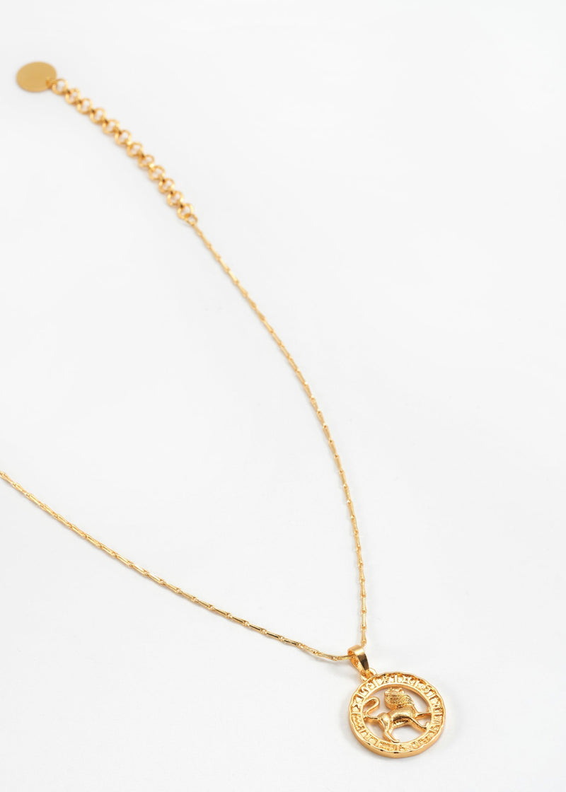 Gold Plated Star Sign Necklace